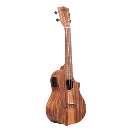 Kala Teak Tri-Top Cutaway Concert Elektro Ukulele<br>Fotoğraf: 2/3