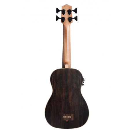 Kala U-bass Şeritli Abanoz Elektro Akustik Mini Bas Gitar<br>Fotoğraf: 3/3