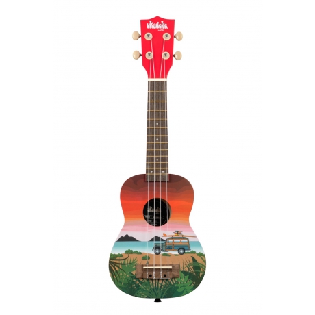 Kala Ukadelic Soprano Ukulele (Surfari)<br>Fotoğraf: 1/3