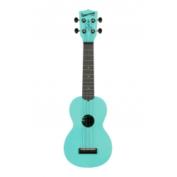 Kala Waterman Recycled Soprano Ukulele (Aqua Mist - Glow In The Dark)