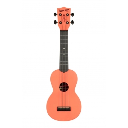 Kala Waterman Recycled Soprano Ukulele (Pink Dusk)