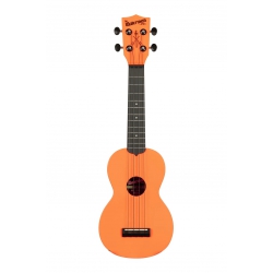 Kala Waterman Recycled Soprano Ukulele (Sunset Orange)