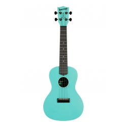 Kala Waterman Recycled Concert Ukulele (Aqua Mist - Glow In The Dark)