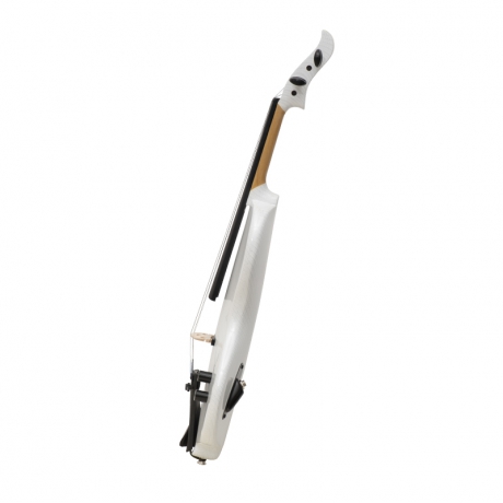 Kinglos CWDS-W1311 White Carbon Fiber 4/4 Elektro Keman<br>Fotoğraf: 3/6