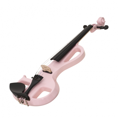 Kinglos MIDS-B 1807 Pink 4/4 Elektro Keman<br>Fotoğraf: 2/4