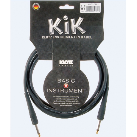 Klotz KIKG4.5PP1 Enstrüman Kablosu (4,5 m)<br>Fotoğraf: 1/2