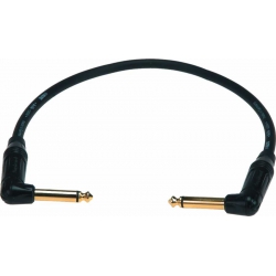 Klotz KIKPA015RR Altın Kaplama Jack Uçlu Pedal Arası Kablo (15 cm)