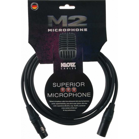 Klotz M2FM1-0500 M2 Serisi Mikrofon Kablosu (5 m)<br>Fotoğraf: 1/1