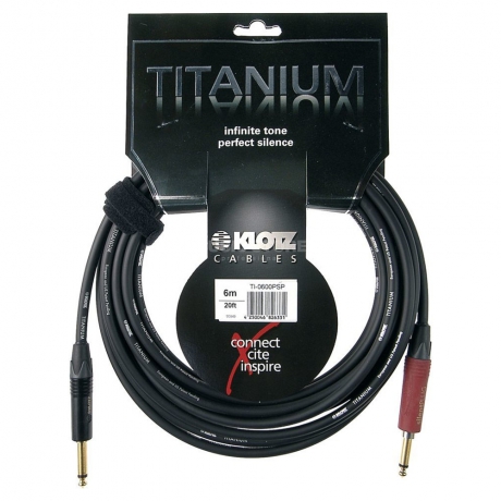 Klotz TI-0300PSP Titanium High End Serisi 3metre Devre Kesicili Enstrüman Kablosu (3 m)<br>Fotoğraf: 1/1