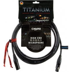 Klotz TI-M0500 Titanium Serisi Mikrofon Kablosu (5 m)