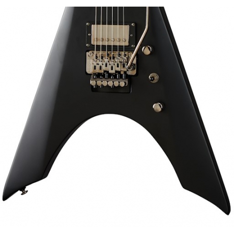 Kramer Nite-V Floyd Rose Elektro Gitar (Siyah)<br>Fotoğraf: 5/5