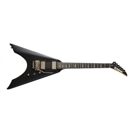 Kramer Nite-V Floyd Rose Elektro Gitar (Siyah)<br>Fotoğraf: 3/5