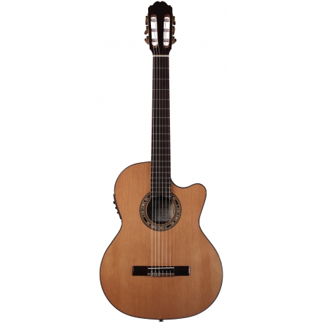 Kremona Fiesta F65CW TLR Elektro Klasik Gitar (Natural)<br>Fotoğraf: 1/2