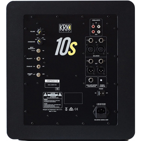 KRK 10S2 10" Stüdyo Subwoofer<br>Fotoğraf: 3/3