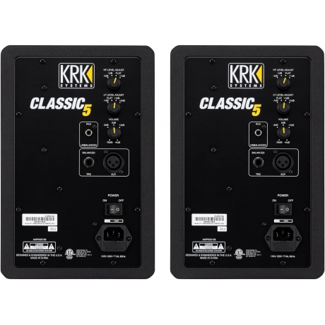 KRK CLASSIC 5 5" 50W Aktif Stüdyo Monitorü (Çift)<br>Fotoğraf: 2/4