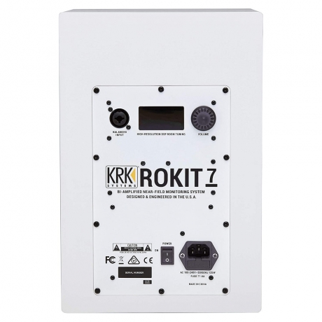 KRK RP7G4WN Rokit 7'' Aktif Stüdyo Monitörü (Beyaz)<br>Fotoğraf: 2/2