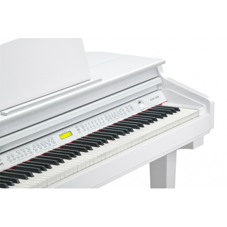 Kurzweil KAG100WHP Dijital Kuyruklu Piyano (Parlak Beyaz)<br>Fotoğraf: 3/4