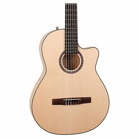 La Patrie Arena Flame Maple CW Crescent II Elektro Klasik Gitar<br>Fotoğraf: 2/5
