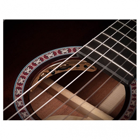 La Patrie Arena Pro CW Burnt Umber Crescent Elektro Klasik Gitar<br>Fotoğraf: 2/4