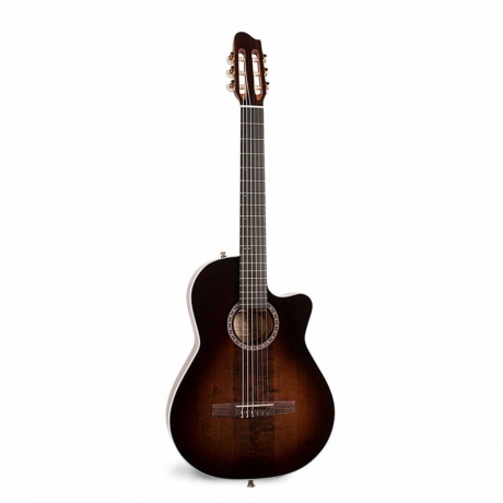 La Patrie Arena Pro CW Burnt Umber Crescent Elektro Klasik Gitar<br>Fotoğraf: 1/4