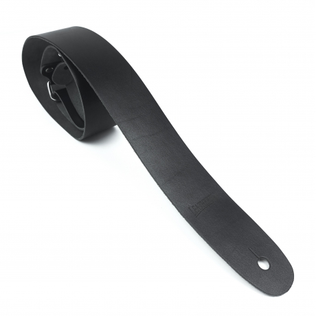 Leatherton LT Flater Hakiki Deri Gitar Askısı (Siyah)<br>Fotoğraf: 2/2