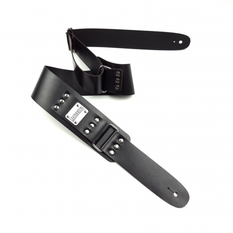 Leatherton LT Loader Hakiki Deri Gitar Askısı (Siyah)<br>Fotoğraf: 1/3