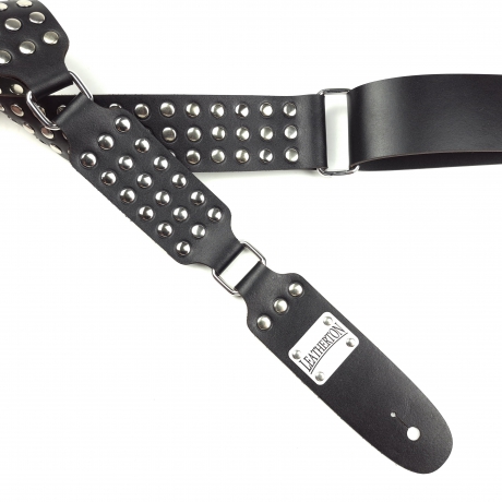 Leatherton LT Striker Hakiki Deri Gitar Askısı (Siyah)<br>Fotoğraf: 2/3