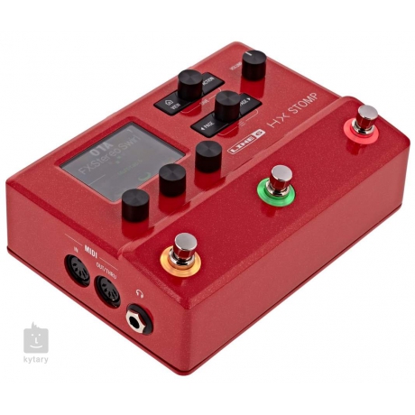 Line 6 HX Stomp Guitar Multi-Efekt Floor Processor (Kırmızı)<br>Fotoğraf: 2/3