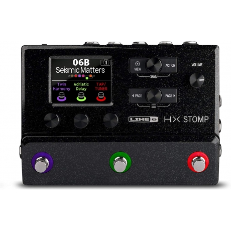 Line 6 HX Stomp Guitar Multi-Efekt Floor Processor (Siyah)