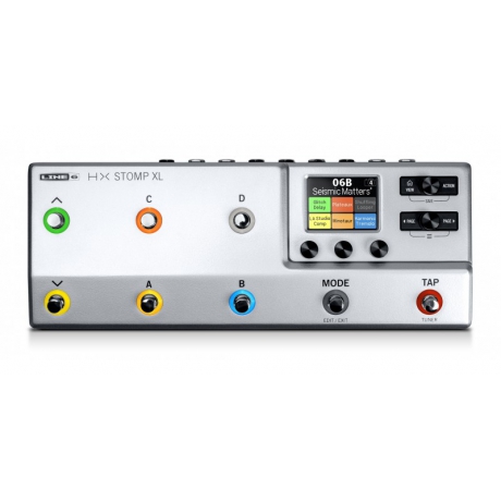 Line 6 HX Stomp XL Multi-Efekt Prosesörü (Special Edition Silver)<br>Fotoğraf: 1/4