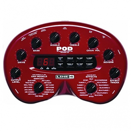 Line 6 Pod 2.0 Gitar Prosesörü<br>Fotoğraf: 1/1