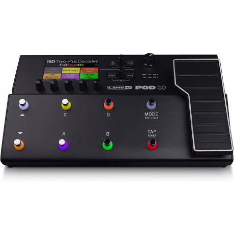 Line 6 POD Go Guitar Multi-effects Floor Processor<br>Fotoğraf: 1/4