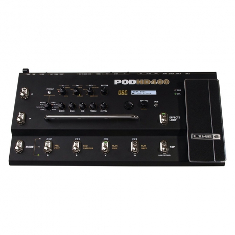 Line 6 POD HD 400 Gitar Prosesörü<br>Fotoğraf: 1/4