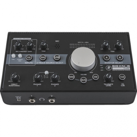 Mackie Big Knob Studio 3x2 Ses Kartı ve Stüdyo Monitör Kontrol Ünitesi<br>Fotoğraf: 1/6