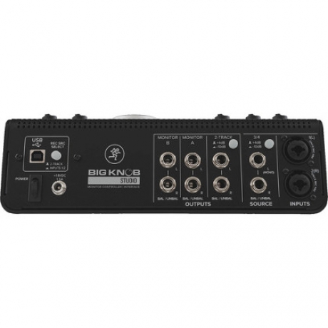 Mackie Big Knob Studio 3x2 Ses Kartı ve Stüdyo Monitör Kontrol Ünitesi<br>Fotoğraf: 6/6