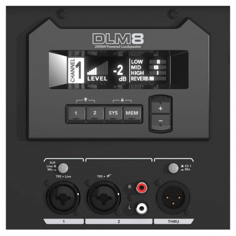 Mackie DLM8 2000W 8 Inc Aktif Hoparlör<br>Fotoğraf: 5/5