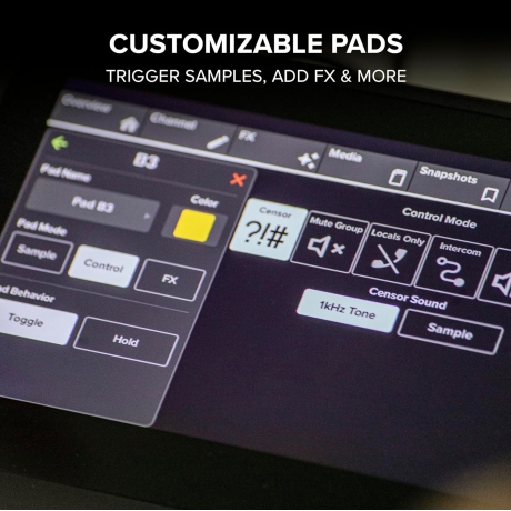 Mackie DLZ Creator XS Compact 6-Kanal Dijital Mikser<br>Fotoğraf: 9/10