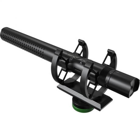 Mackie EM98MS DSLR ve Akıllı Telefonlara uyumlu Kamera Üstü Shotgun Mikrofon<br>Fotoğraf: 2/9