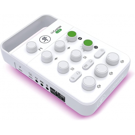 Mackie M-Caster Live Portatif Canlı Yayın Mikseri (Beyaz)<br>Fotoğraf: 2/4