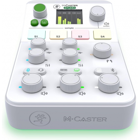 Mackie M-Caster Studio Portatif Canlı Yayın Mikseri (Beyaz)<br>Fotoğraf: 2/8