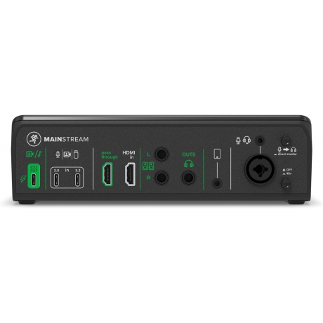 Mackie MainStream Video Streaming Ses Kartı<br>Fotoğraf: 5/9