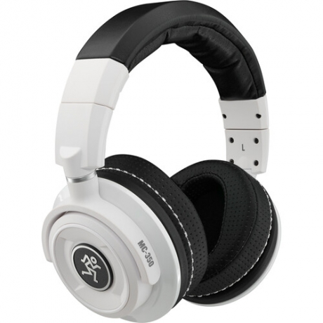 Mackie MC-350 Profesyonel Close-Back Kulaklık (Limited-Edition White)<br>Fotoğraf: 1/3