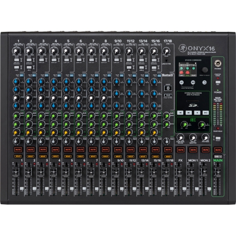 Mackie Onyx16 16-Kanal Analog Mikser (Multi-Track USB)