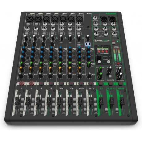 Mackie ProFX12v3+ 12-Kanal Mikser<br>Fotoğraf: 2/4