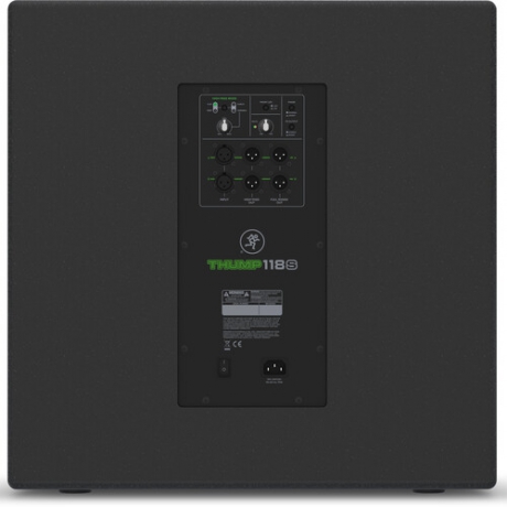 Mackie Thump118S 1400W 18" Aktif Subwoofer<br>Fotoğraf: 3/3