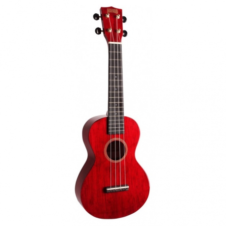 Mahalo Hano Series Concert Ukulele (Wine Red)<br>Fotoğraf: 1/2