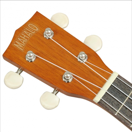 Mahalo Java Series MJ1TBR Soprano Ukulele (Transparent Brown)<br>Fotoğraf: 3/5