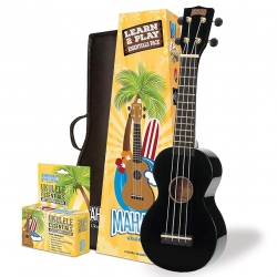Mahalo Learn 2 Play Ukulele Seri (Siyah)