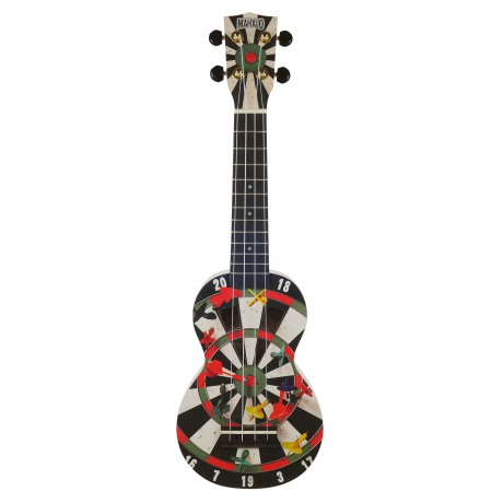 Mahalo MA1DR Art Series Soprano Ukulele (Darts)<br>Fotoğraf: 1/3