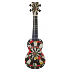 Mahalo MA1DR Art Series Soprano Ukulele (Darts)